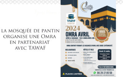 La mosquée de Pantin organise une Omra en partenariat avec TAWAF