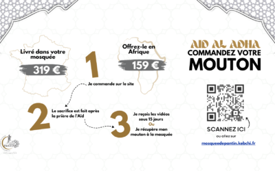 COMMANDEZ OU OFFREZ UN MOUTON POUR L’AID EL KEBIR